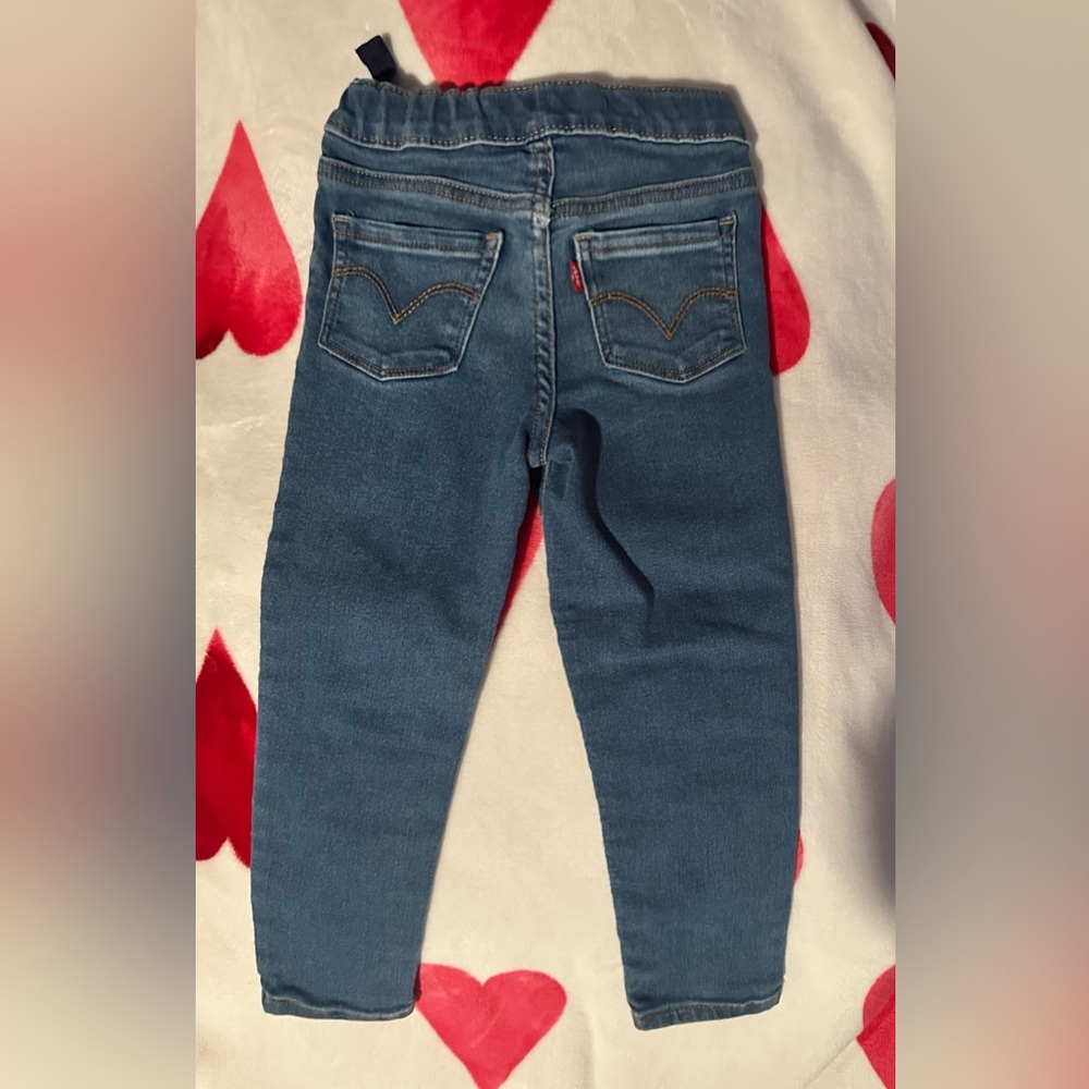 Classic Blue Toddler 4T Levi’s Jegging Jeans